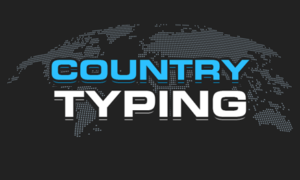 Free Country Typing Game for kids and adults