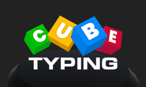 Free Cube Typing Game for kids and adults